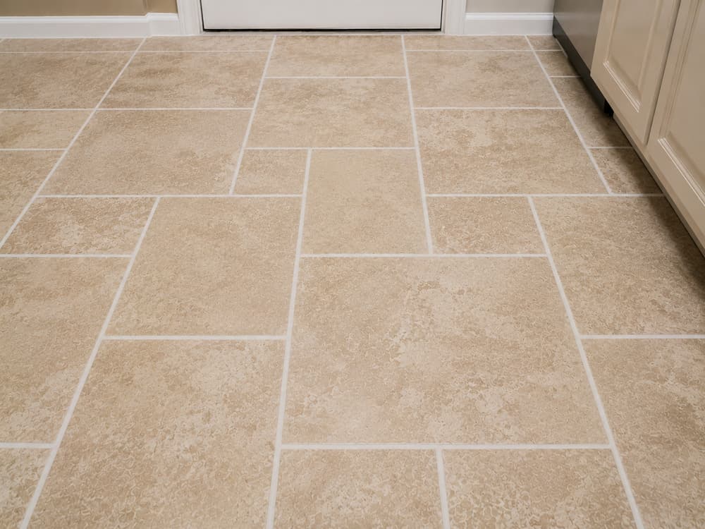 Full shower re-grout restoration — after